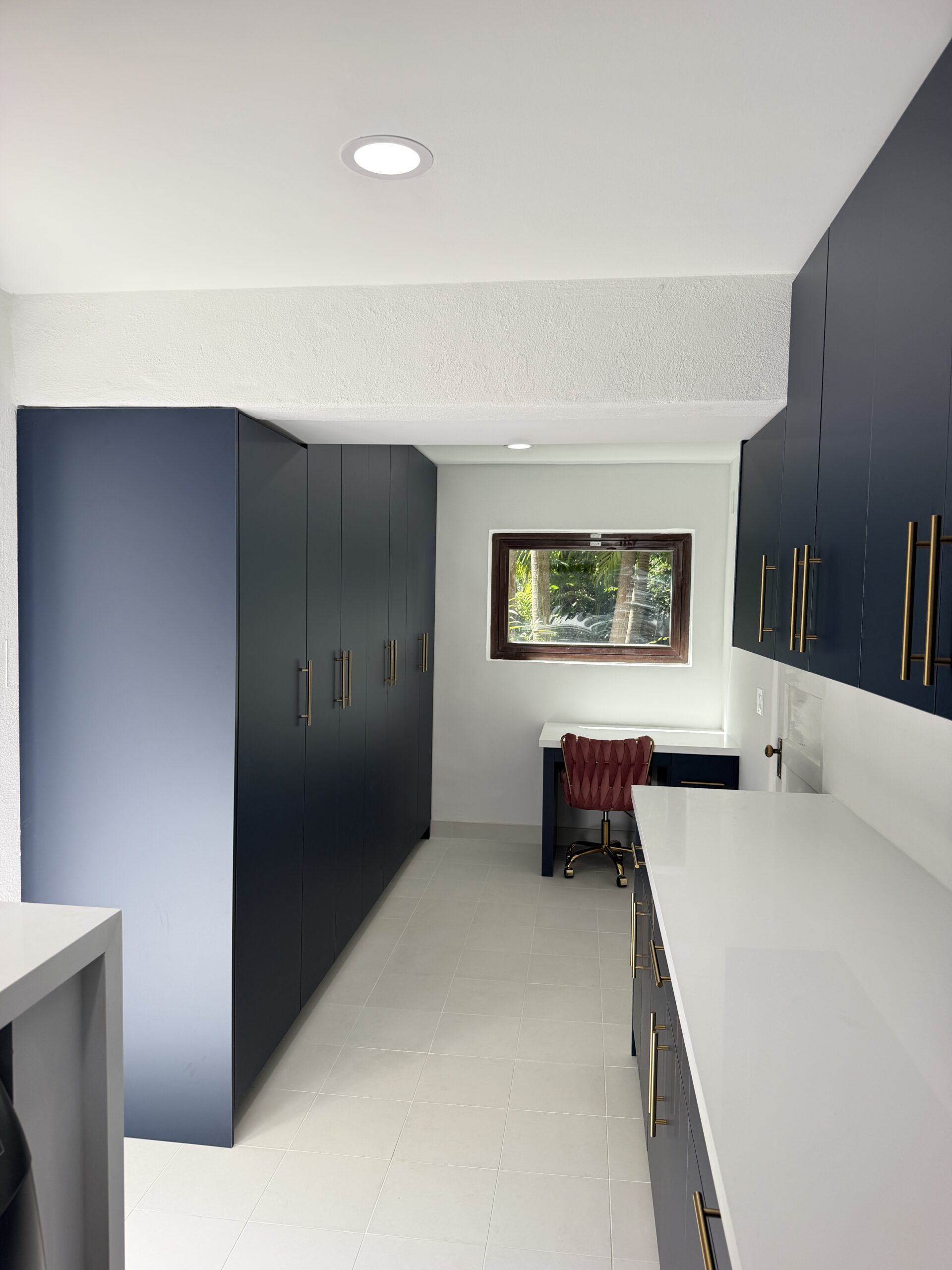 After remodeling - work area