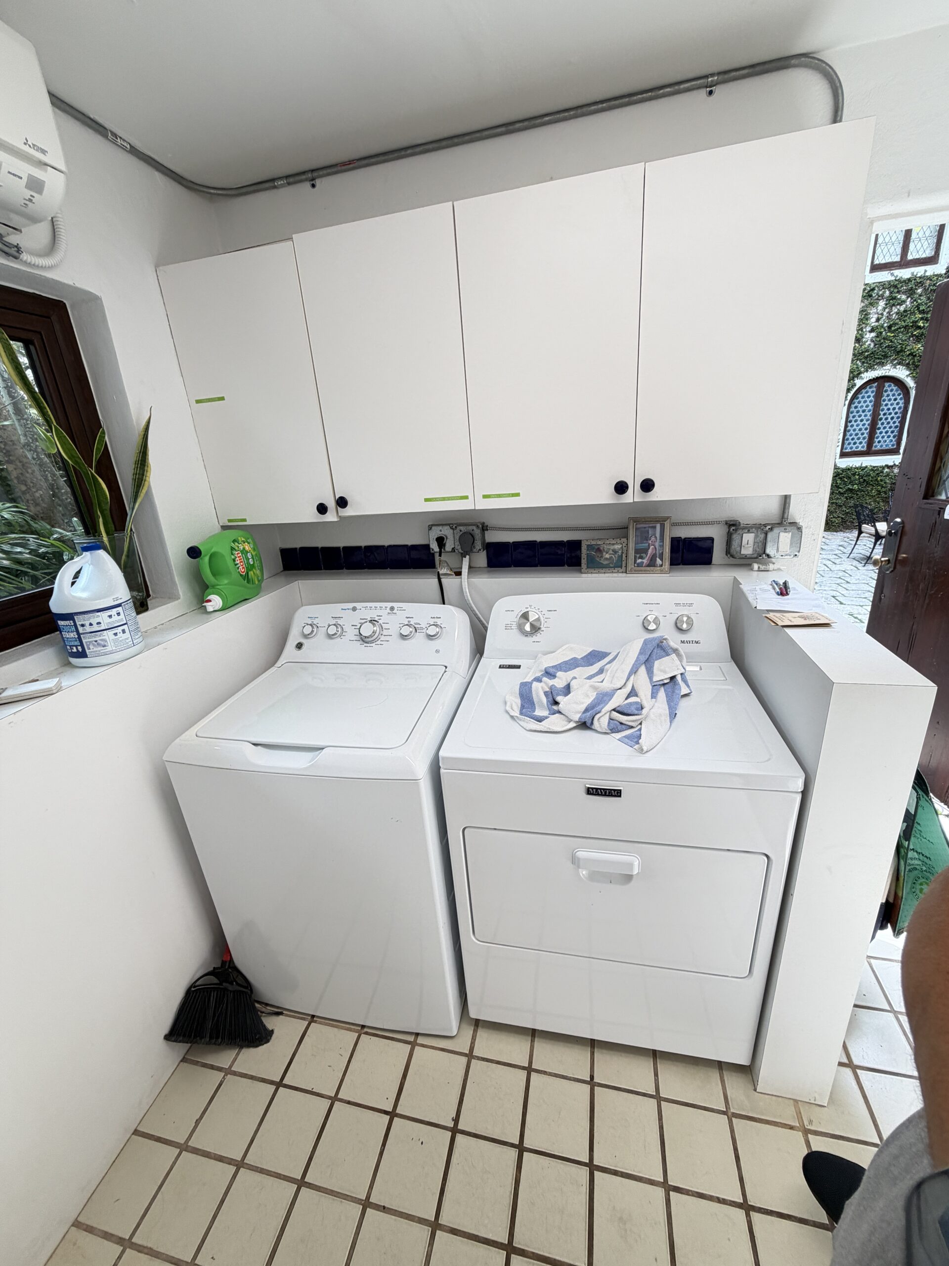 Before remodeling - laundry area